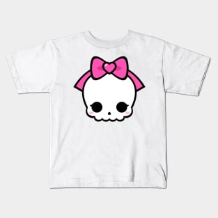 Cute Kawaii Skull Kids T-Shirt